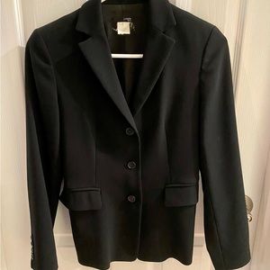 Women’s J.Crew black suit set 2p
